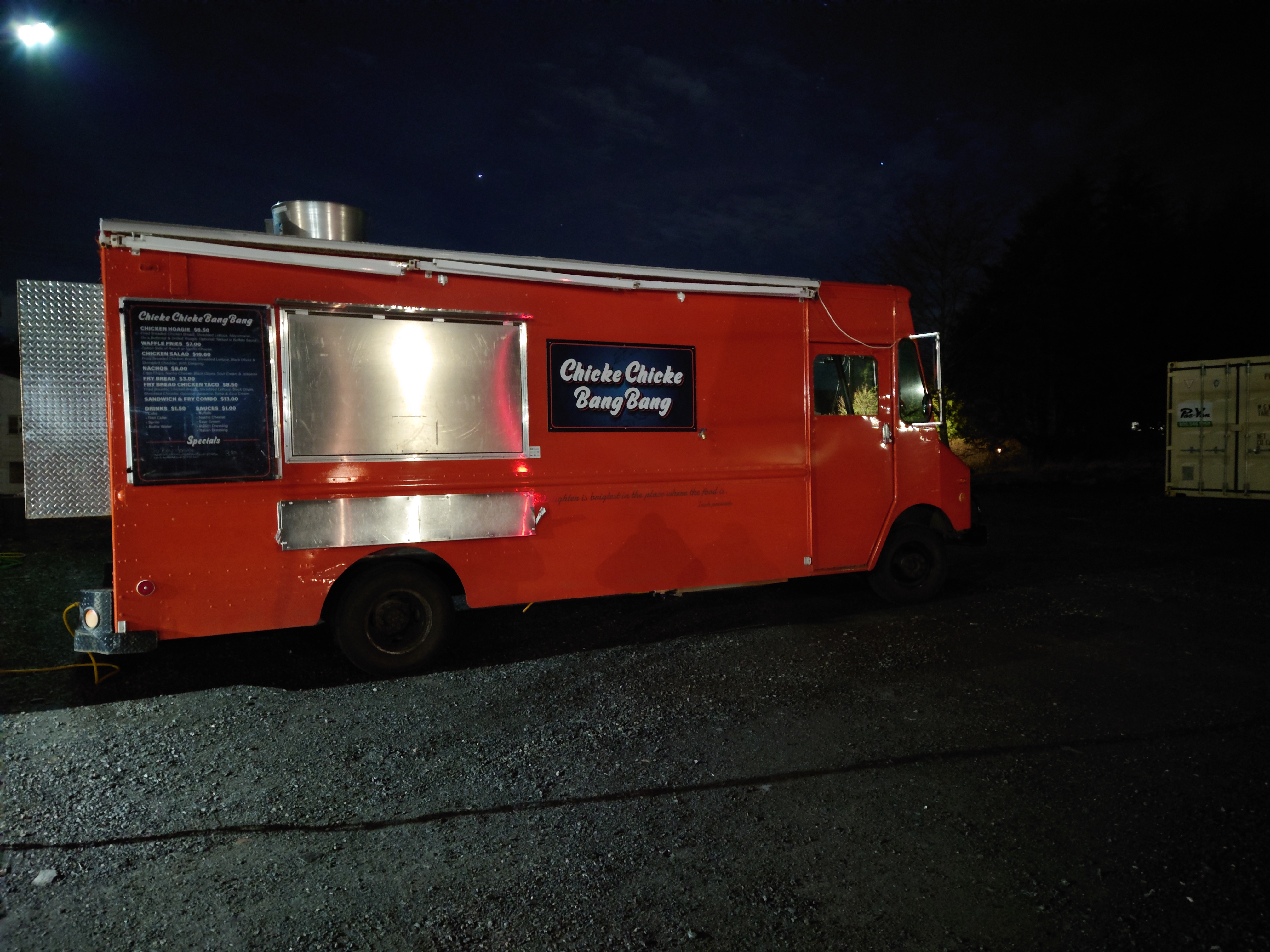 Outside 6 Chicke Chicke Bang Bang Ketchikan Food